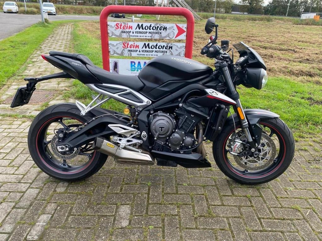 TRIUMPH STREET TRIPLE RS (bj 2019), Motoren, Motoren | Triumph, Bedrijf, Naked bike, meer dan 35 kW, 3 cilinders, Motorrijbewijs A