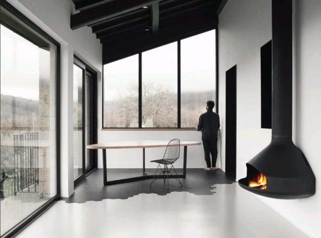 PAXFOCUS WANDHAARD FOCUS HANGHAARD houtkachel open haard, Huis en Inrichting, Kachels, Gebruikt, Houtkachel, Ophalen of Verzenden