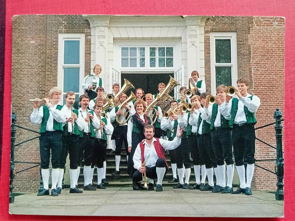 AK. Geert Sprick en zijn Glanerbrugger Muzikanten, Verzamelen, Ophalen of Verzenden, Foto of Kaart