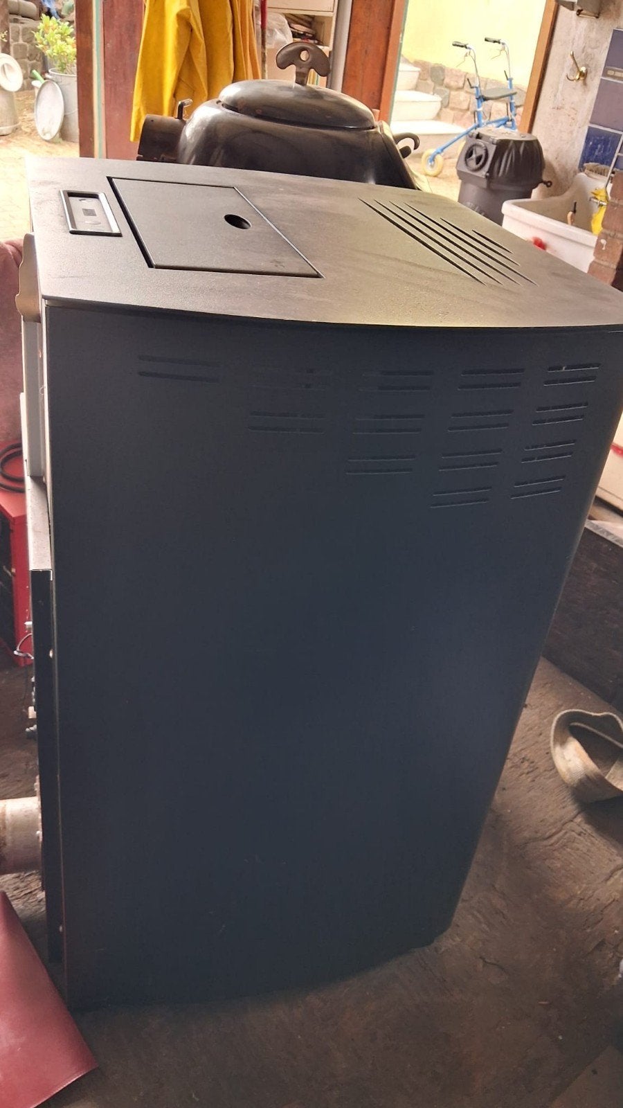 Te koop palletkachel prijs 500 euro., Huis en Inrichting, Kachels, Ophalen of Verzenden, Hout, Houtkachel