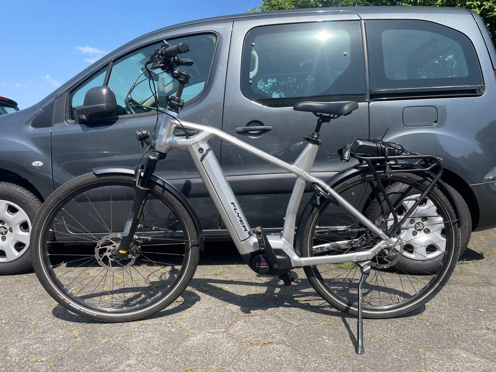 Flyer Gotour E-bike XL – 625Wh Accu – Riem aandrijving, 59 cm of meer, Ophalen, Zo goed als nieuw, Overige merken