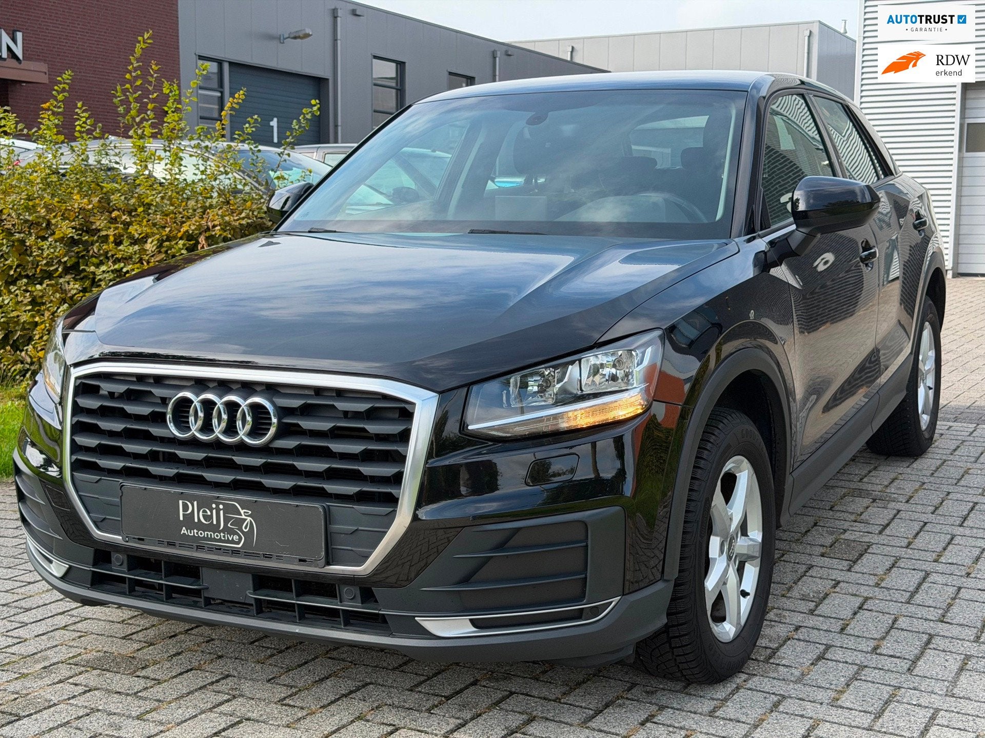 Audi Q2 30 TFSI Design Pro Line Plus, Gebruikt, 116 pk, Zwart, Bedrijf