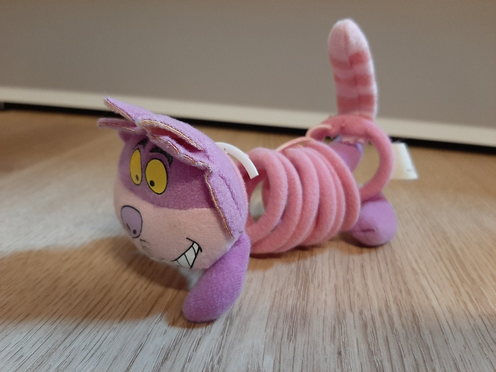 Alice in wonderland Chesire cat mcdonalds knuffeltje, Ophalen of Verzenden, Overige figuren