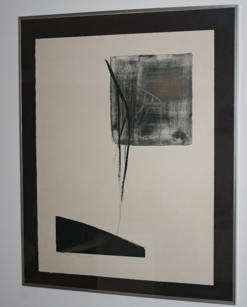 Litho "Night" Toko Shinoda, Antiek en Kunst, Gelimiteerde oplage, Lithografie, Abstract, Ophalen