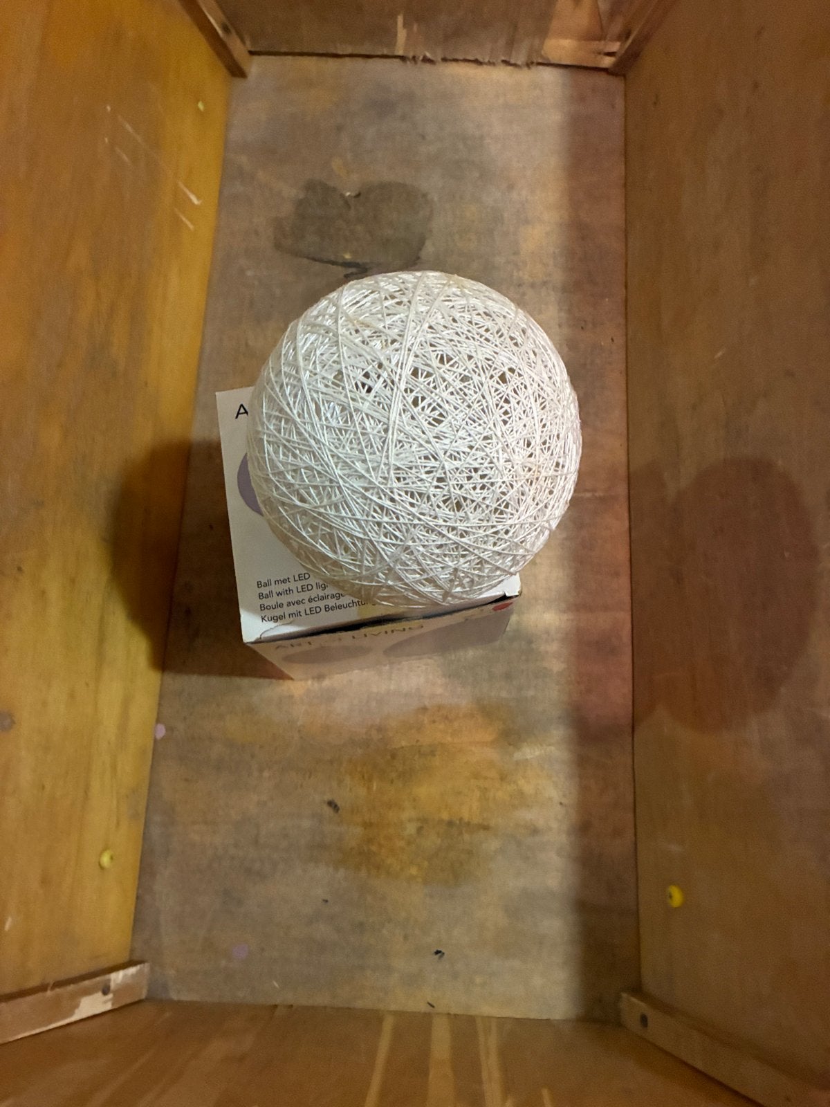 Decoratieve LED-bal van Art of Living, warm licht, Diversen, Ophalen of Verzenden, Nieuw