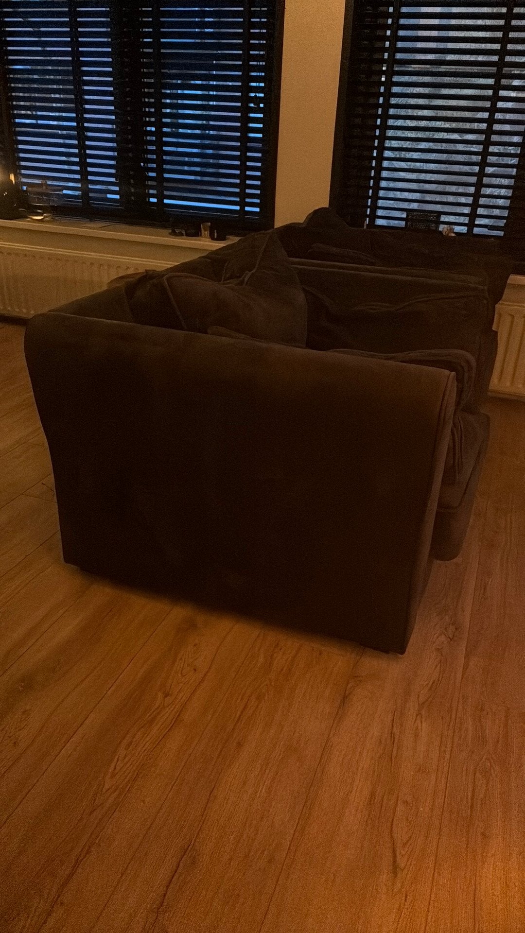 Fauteuil urbansofa velours 2x, per stuk of als set te koop!, Ophalen, Eenpersoons, 75 tot 100 cm, Zo goed als nieuw