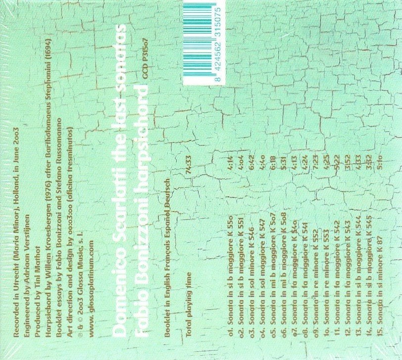 NIEUW D. Scarlatti: The last Sonatas / Fabio Bonizzoni, Kamermuziek, Ophalen of Verzenden, Nieuw in verpakking, Album