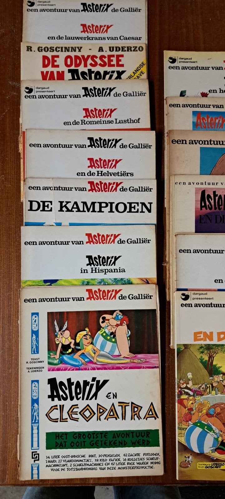 Grote collectie Asterix en Obelix stripboeken, Meerdere stripboeken, Ophalen
