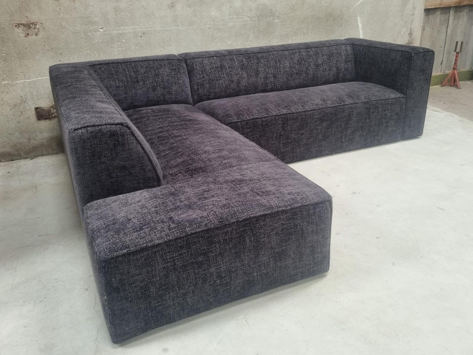 RETOURDEAL LIVING24 Hoekbank Memphis, Ophalen, 250 tot 300 cm, Gebruikt, 100 tot 125 cm