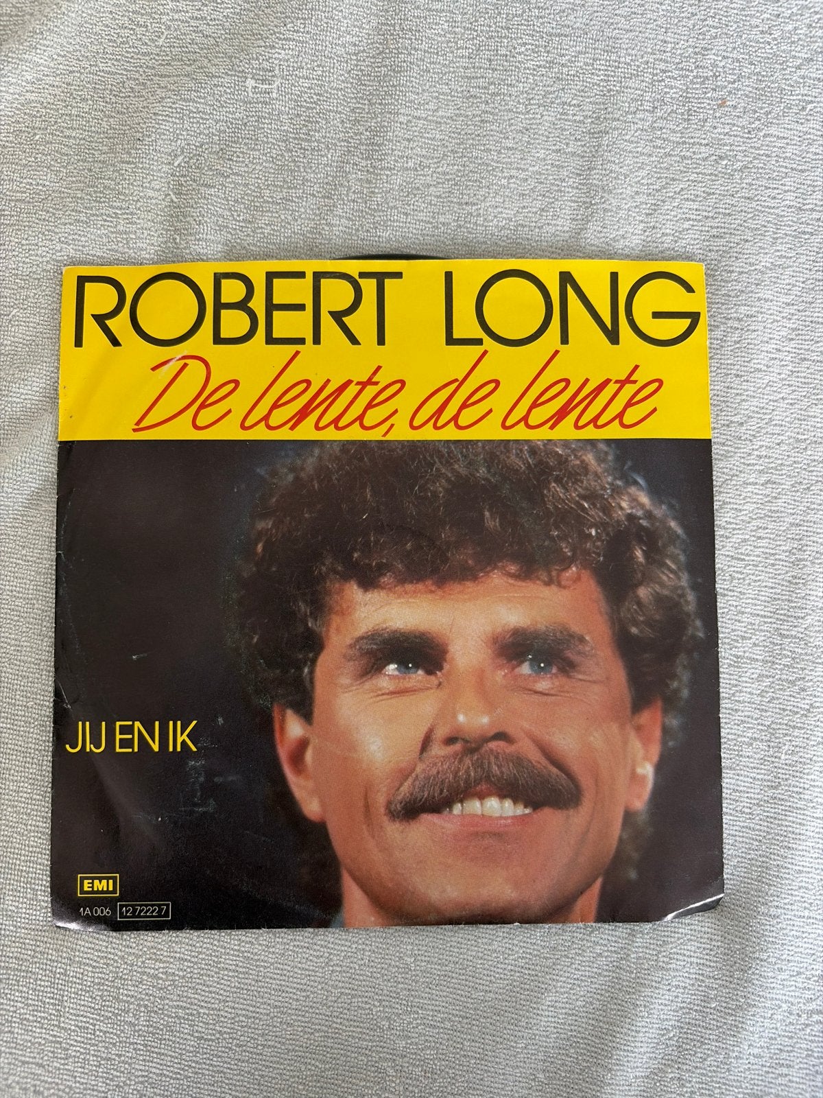Robert Long - De Lente, De Lente / Jij En Ik (Single), Originele persing, Ophalen of Verzenden, Gebruikt, Nederlandstalig