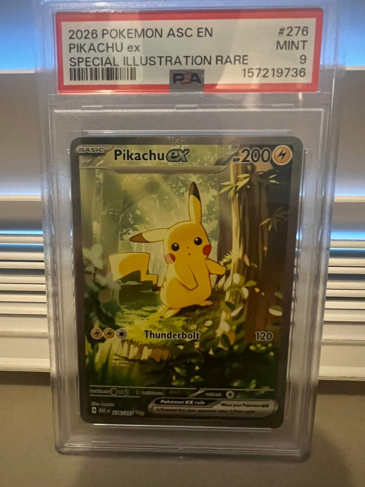 Pikachu Ascended Heroes PSA graded, Ophalen, Zo goed als nieuw