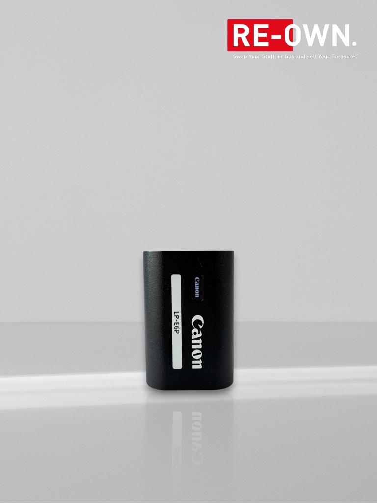Canon LP-E6P batterij (topstaat + doos + garantie), Canon, ., Ophalen of Verzenden, Zo goed als nieuw