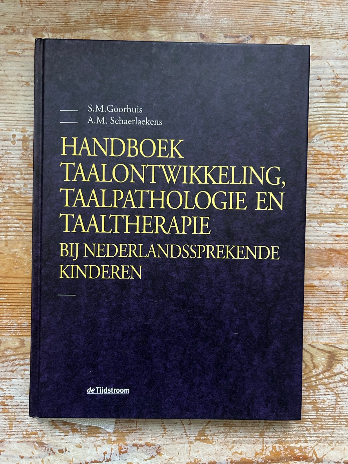 Handboek Taalontwikkeling, Taalpathologie en Taaltherapie, Verzenden, Gamma, Zo goed als nieuw, WO