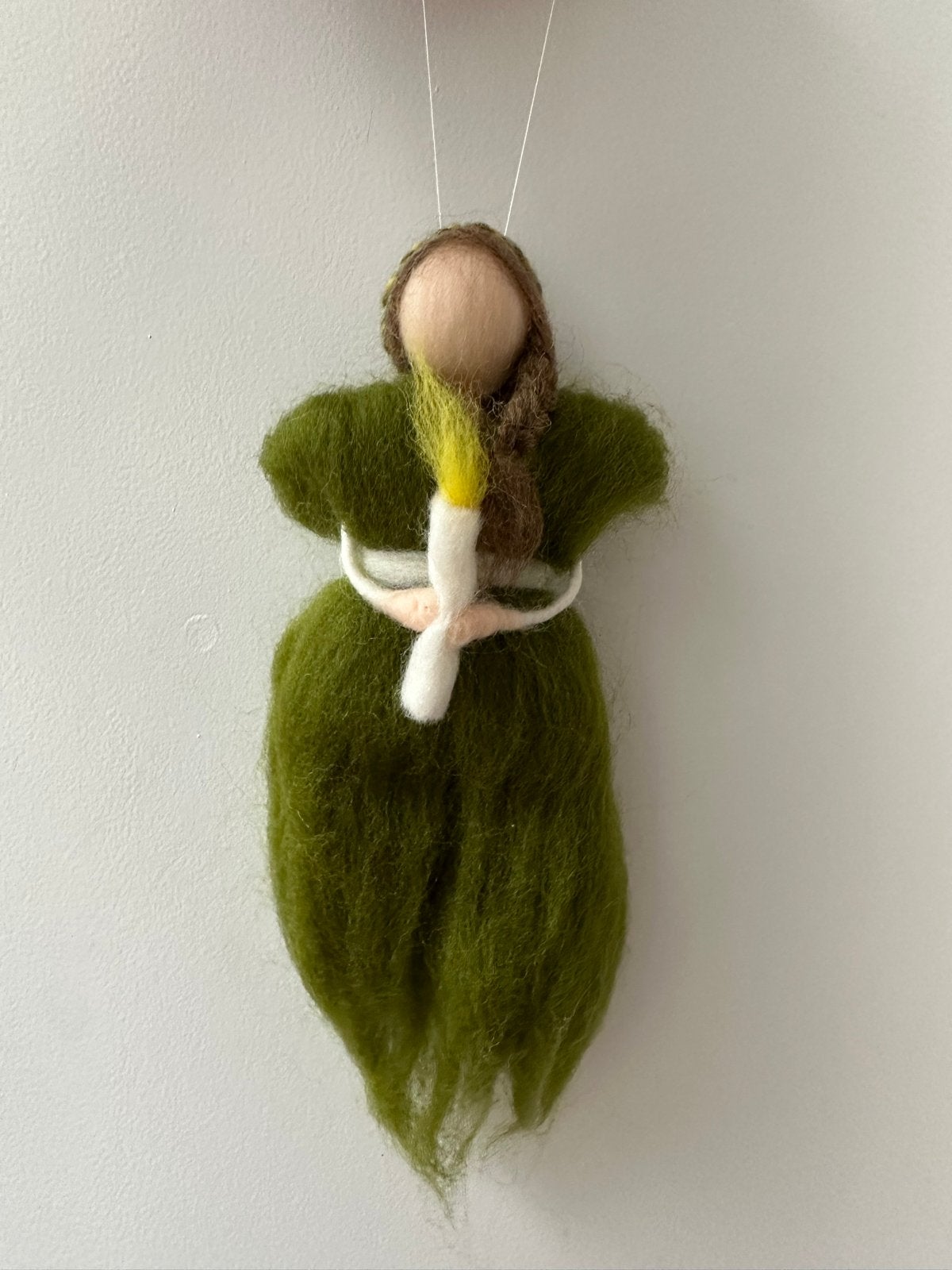 Waldorf Jaartafel Herfsttafel Viltpopje met kaarsje, Ophalen of Verzenden, Nieuw