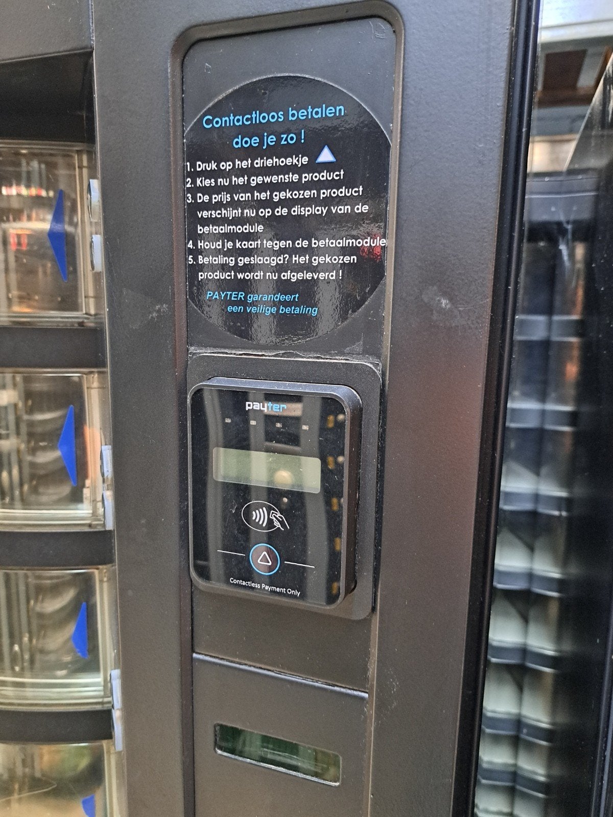 eier / kaas automaat gekoeld met pin module, Verzamelen, Automaten | Overige, Ophalen