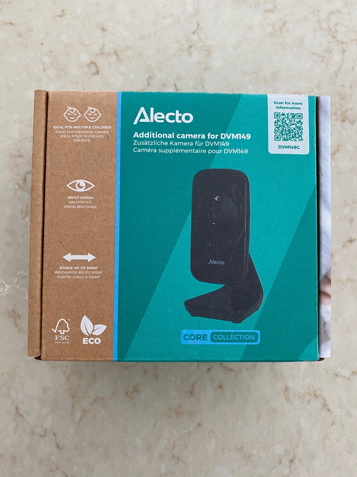 Alecto dvm149 - Losse camera babyfoon - NIEUW - met garantie, Ophalen of Verzenden, Nieuw