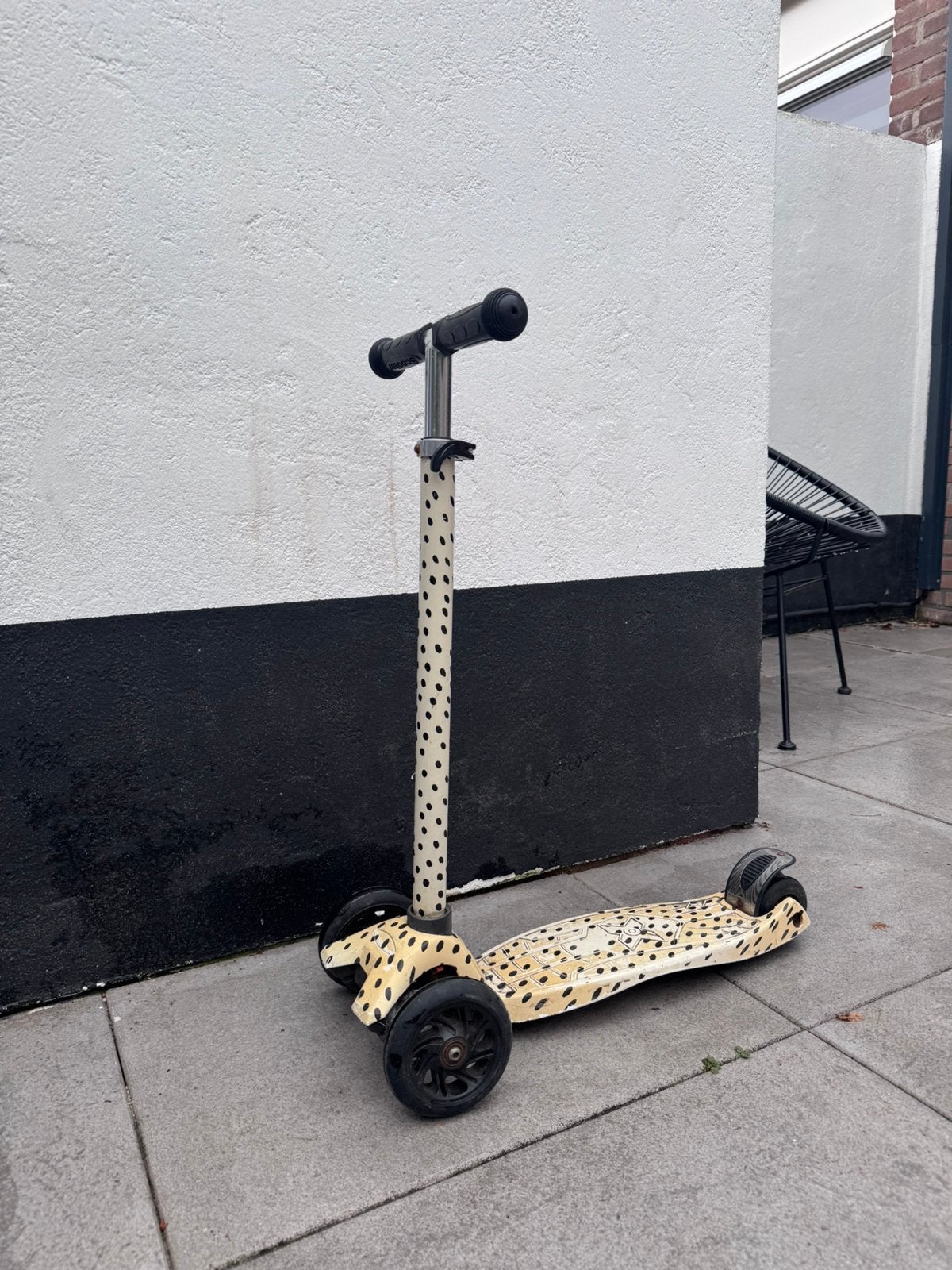 Driewiel step van Pauline dots, Ophalen, Gebruikt, Gewone step