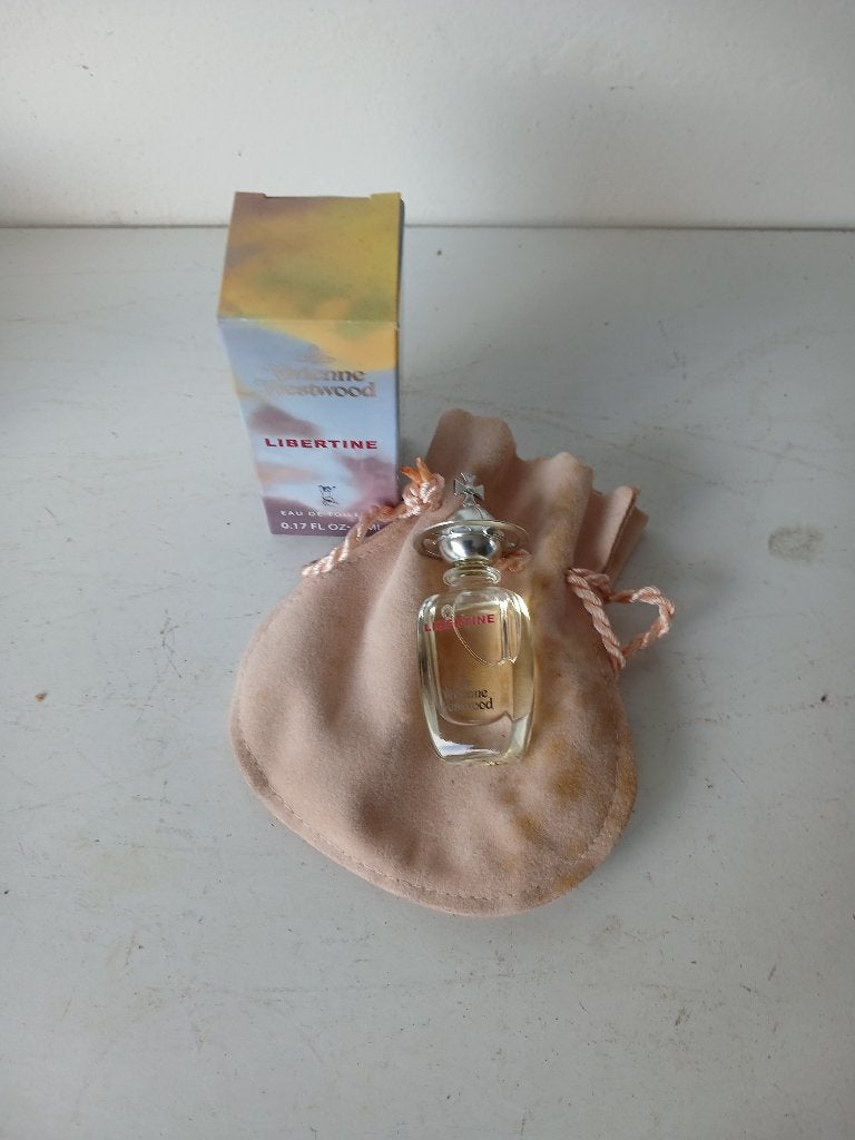 2 Vivienne Westwood LIBERTINE eau de toilette elk 5 ml., Verzenden, Nieuw, Miniatuur, Gevuld