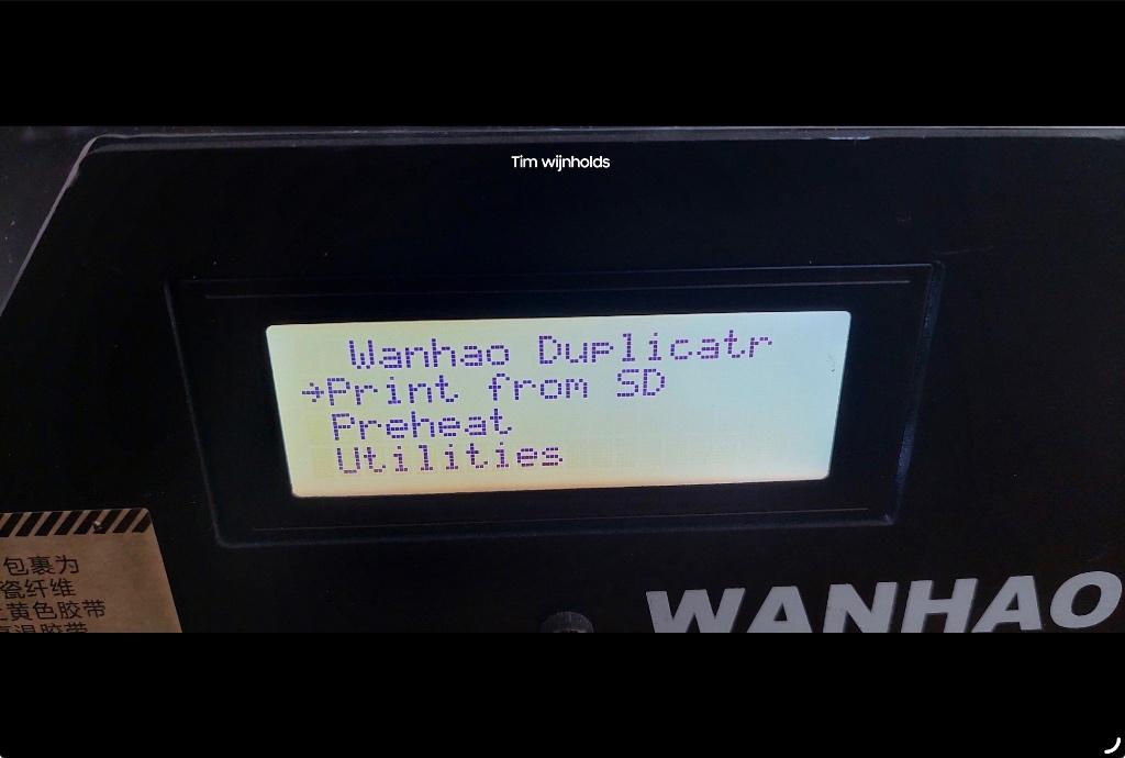 wanhao duplicator 4s, Computers en Software, 3D Printers, Ophalen, Wanhao, Niet werkend, Filament