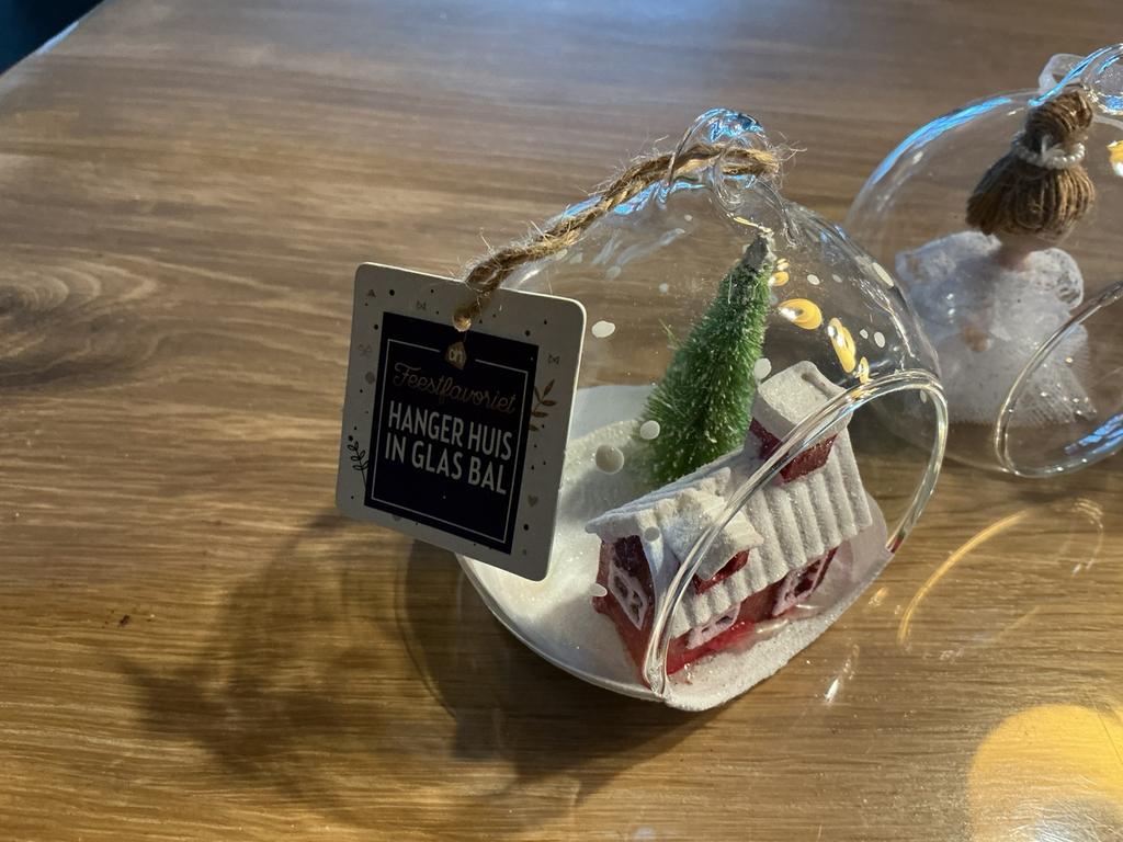 3 hangers in bal glas, Ophalen of Verzenden, Nieuw