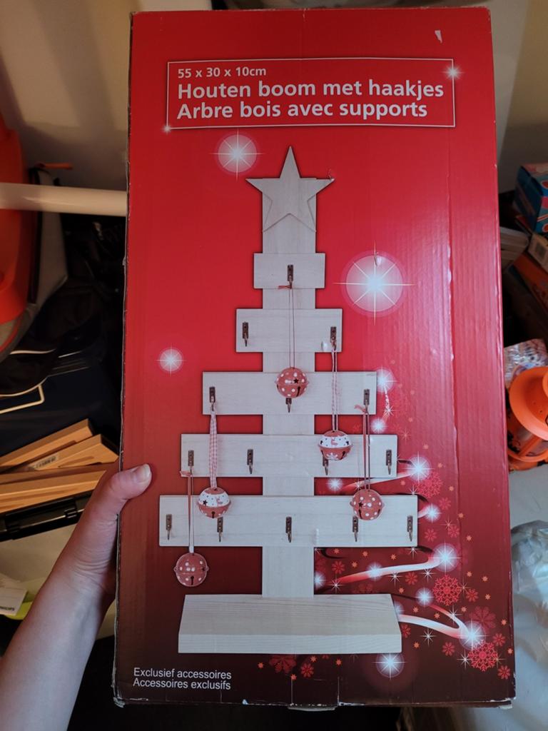 Nieuwe houten kerstboom, Diversen, Kerst, Ophalen