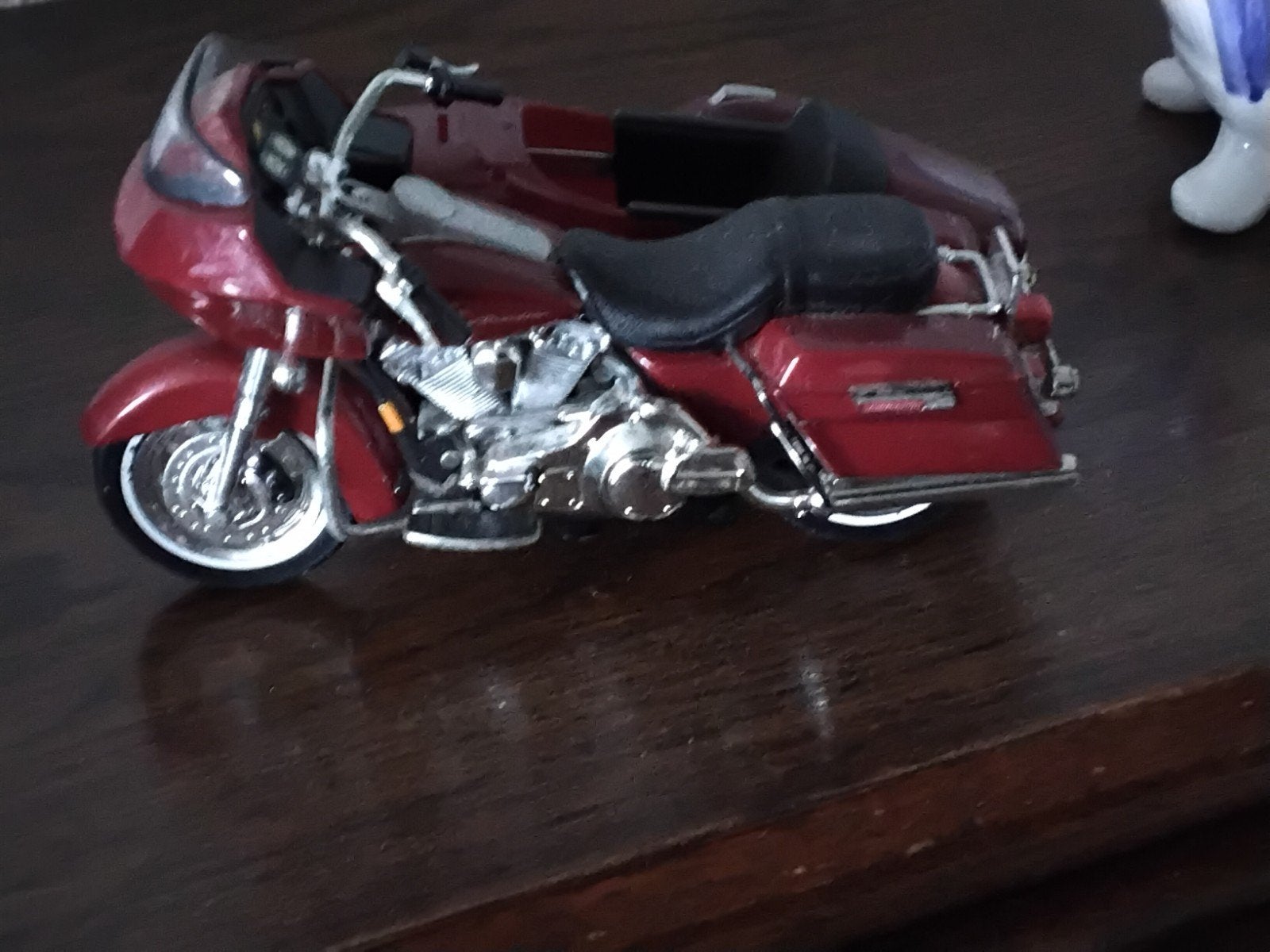 Motor met zijspan   13 cm vintage, Verzamelen, Beelden en Beeldjes, Ophalen of Verzenden