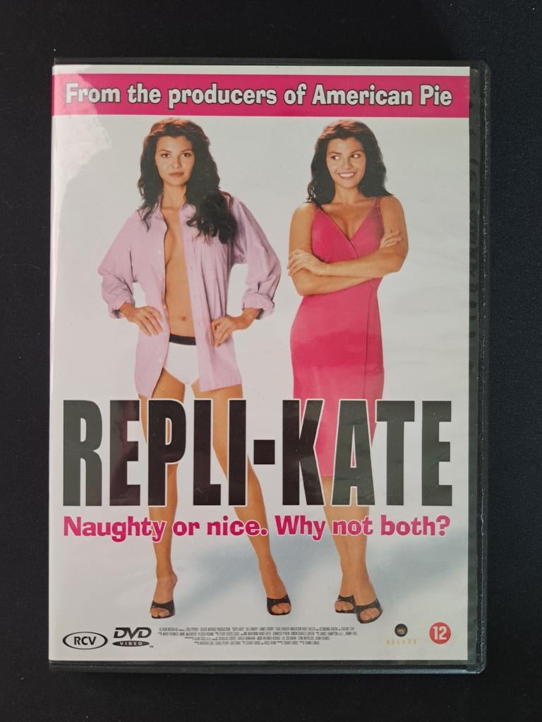REPLI-KATE DVD - Naughty or nice. Why not both? (4 halen 3 b, Vanaf 12 jaar, Ophalen of Verzenden, Zo goed als nieuw, Overige genres