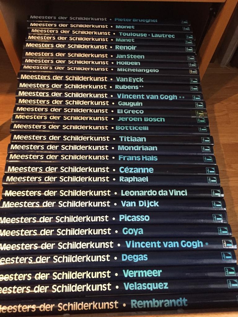 Boeken meesters der schilderkunst, Boeken, Ophalen, Zo goed als nieuw, Overige onderwerpen