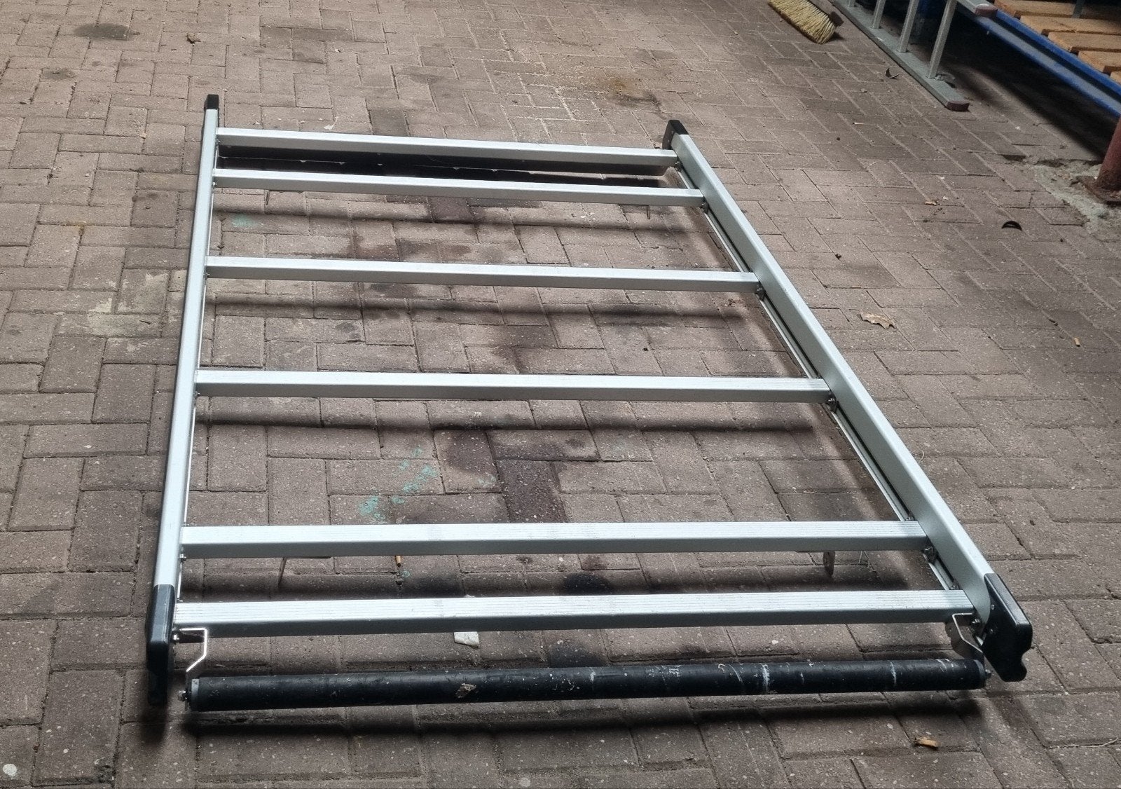 aluminium imperial met ladderrol Q  TOP, Ophalen