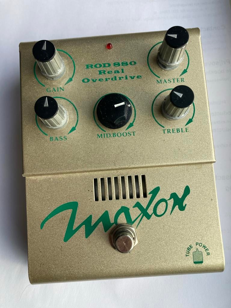 Maxon ROD 880 Real Overdrive gitaarpedaal, Muziek en Instrumenten, Effecten, Zo goed als nieuw, Distortion, Overdrive of Fuzz