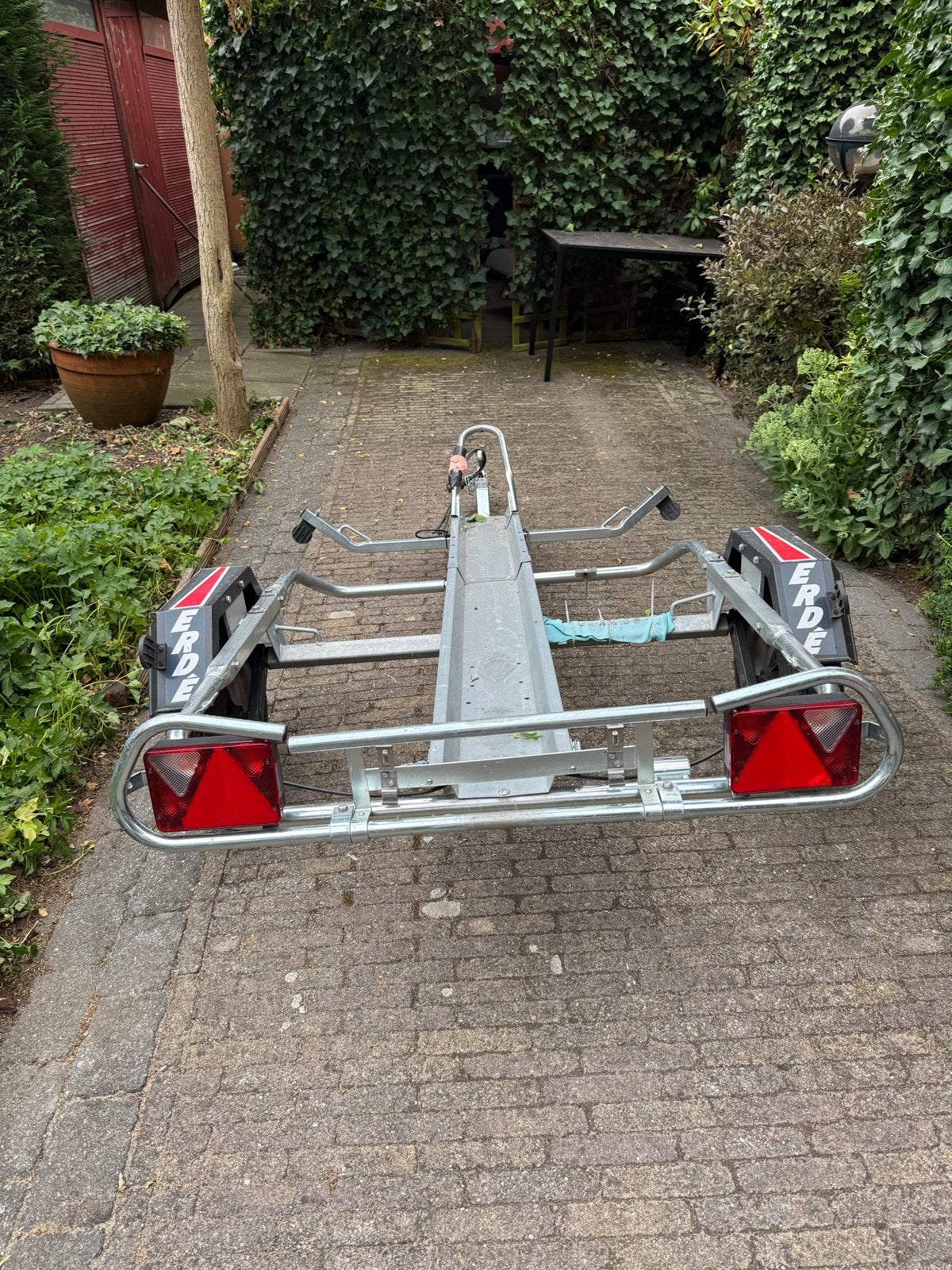 Erde motortrailer - Perfect voor motorvervoer of scooter, Auto diversen, Ophalen, Gebruikt