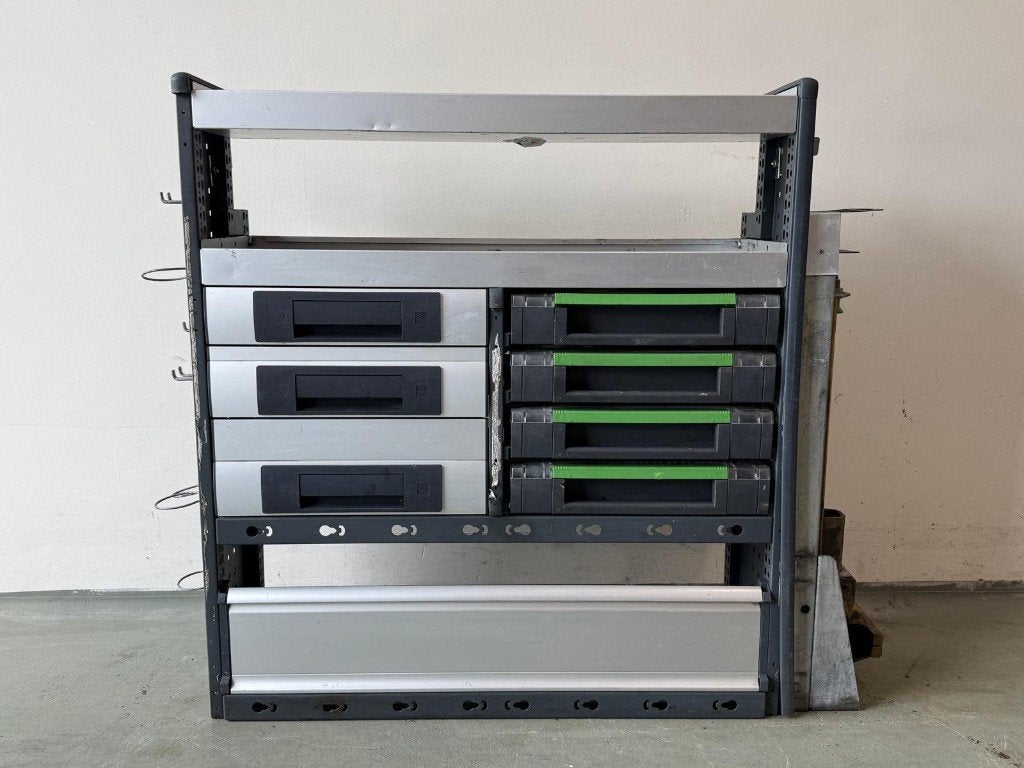 BOTT Inrichting / Lades / Assortiment koffers / Bankschroef/, Auto diversen, Auto-accessoires, Ophalen, Gebruikt