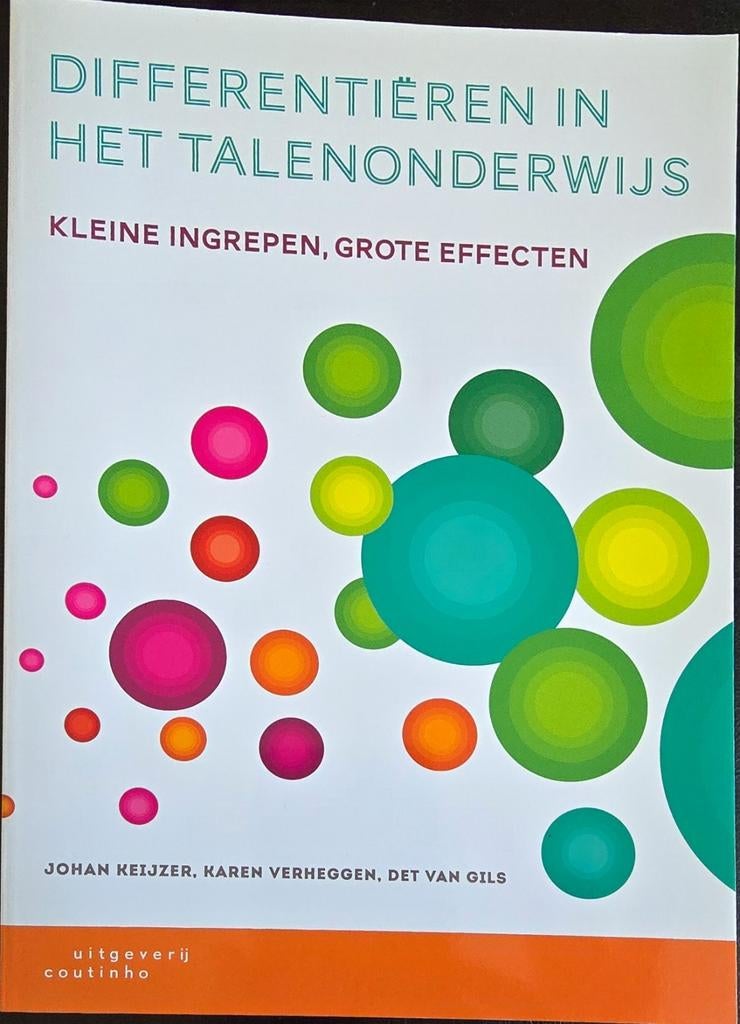 Differentiëren in het Talenonderwijs - Studieboek, Boeken, Studieboeken en Cursussen, Zo goed als nieuw, Johan Keijzer, Karen Verheggen, Det van Gils
