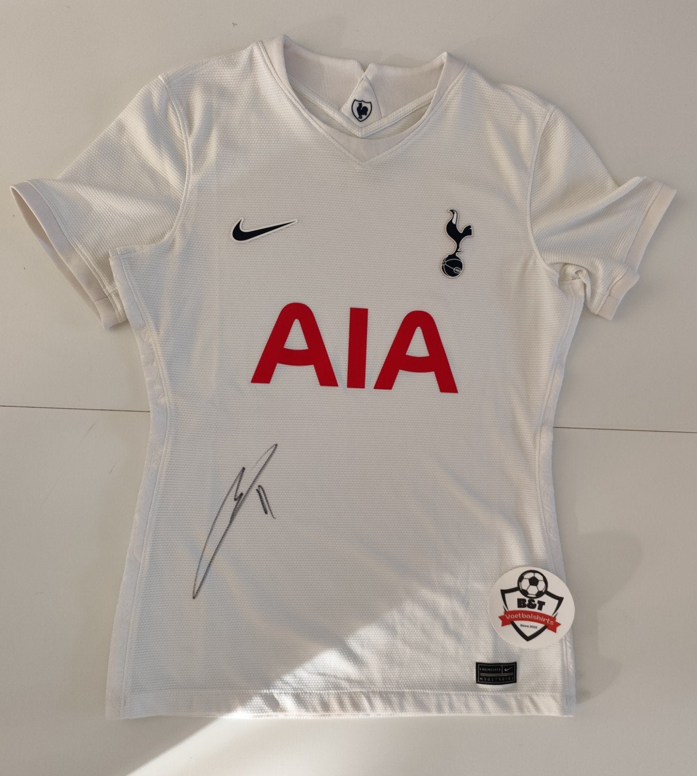 Gesigneerd Matthys Tel Tottenham Hotspur shirt, Verzamelen, Buitenlandse clubs, Shirt, Verzenden, .