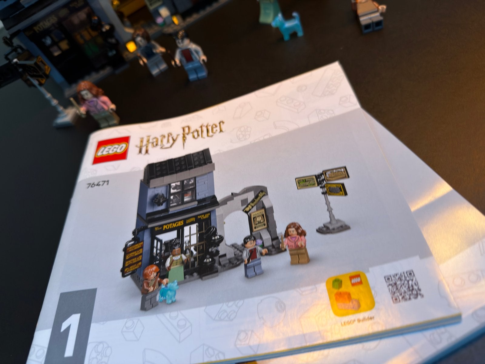 LEGO Harry Potter 76471 Knockturn Alley Wizarding Shops, Kinderen en Baby's, Speelgoed | Duplo en Lego, Ophalen, Lego, Harry Potter