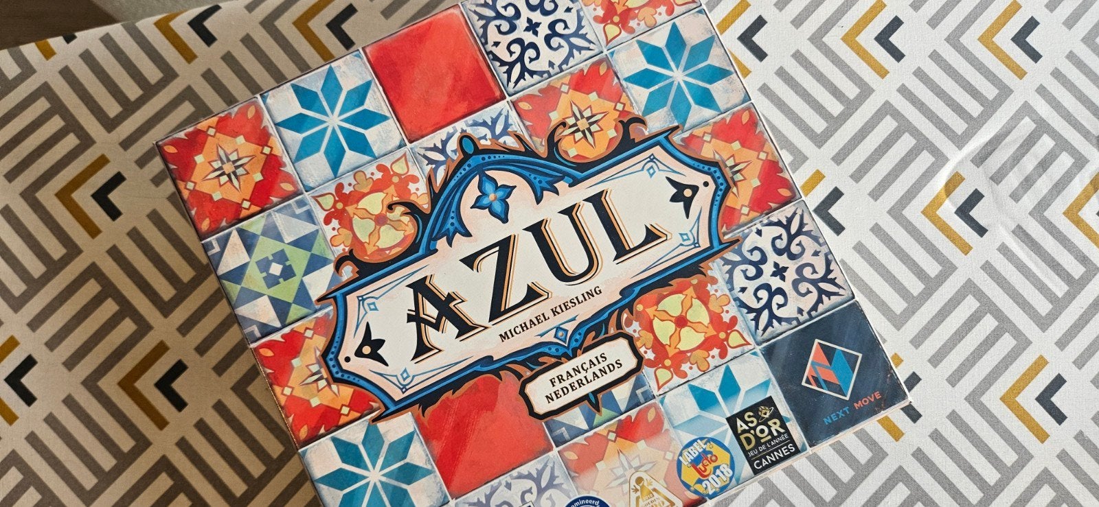 Azul bordspel - Strategisch tegellegspel, Een of twee spelers, Ophalen of Verzenden, Zo goed als nieuw, Next Move