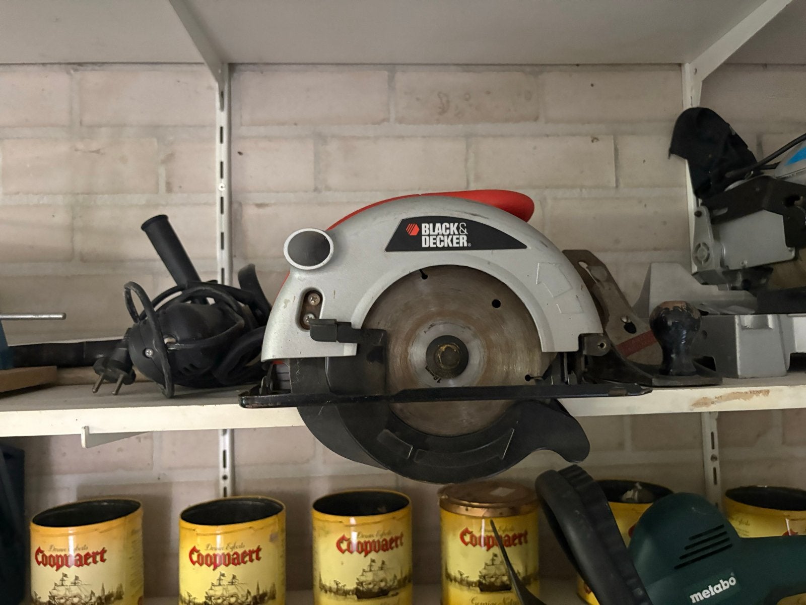 Black & Decker Cirkelzaag - Krachtig en Betrouwbaar, Ophalen, Gebruikt, Cirkelzaag, 600 tot 1200 watt