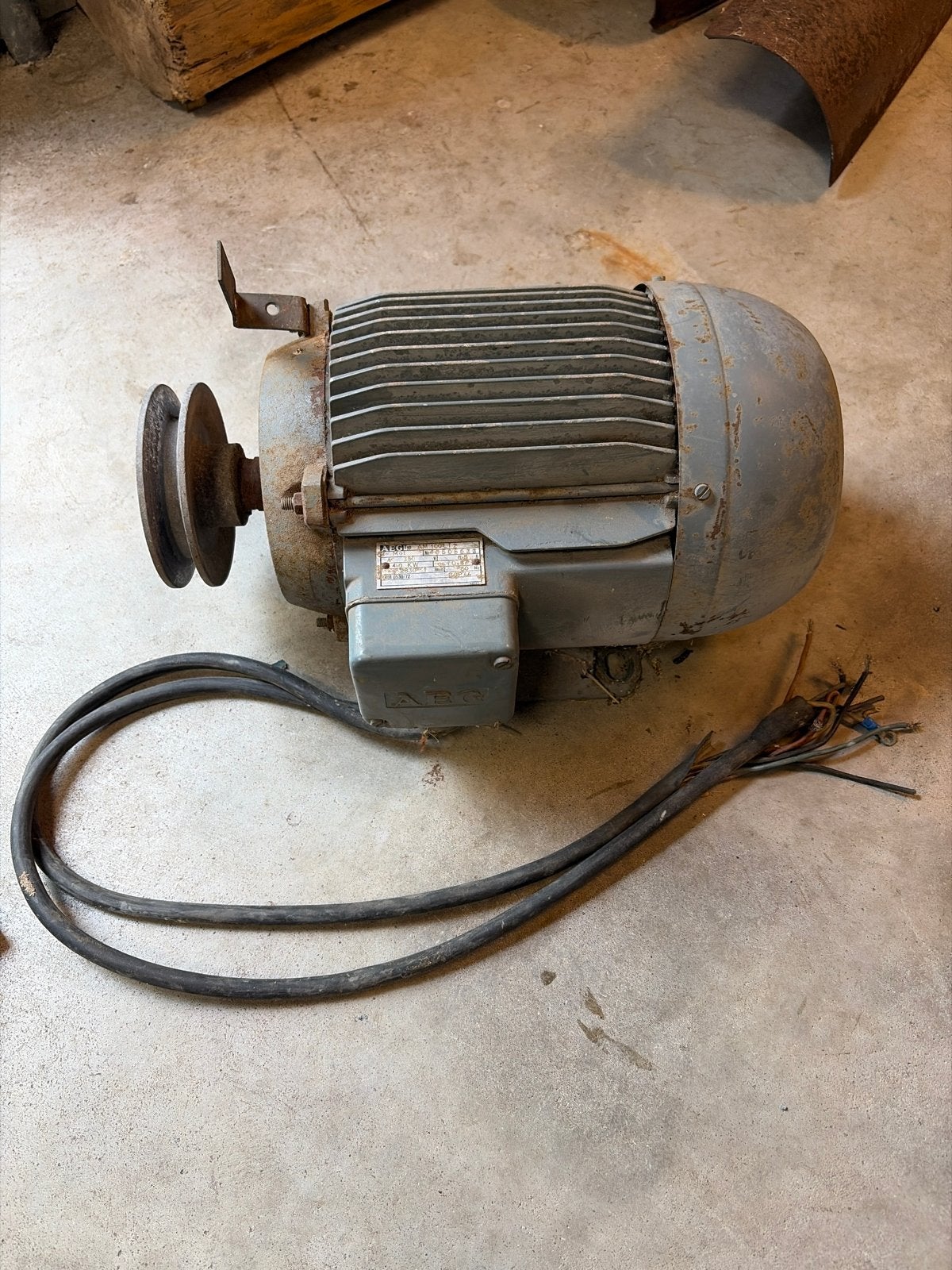 AEG Industriële Elektromotor 4.0 KW - 380V, Ophalen of Verzenden