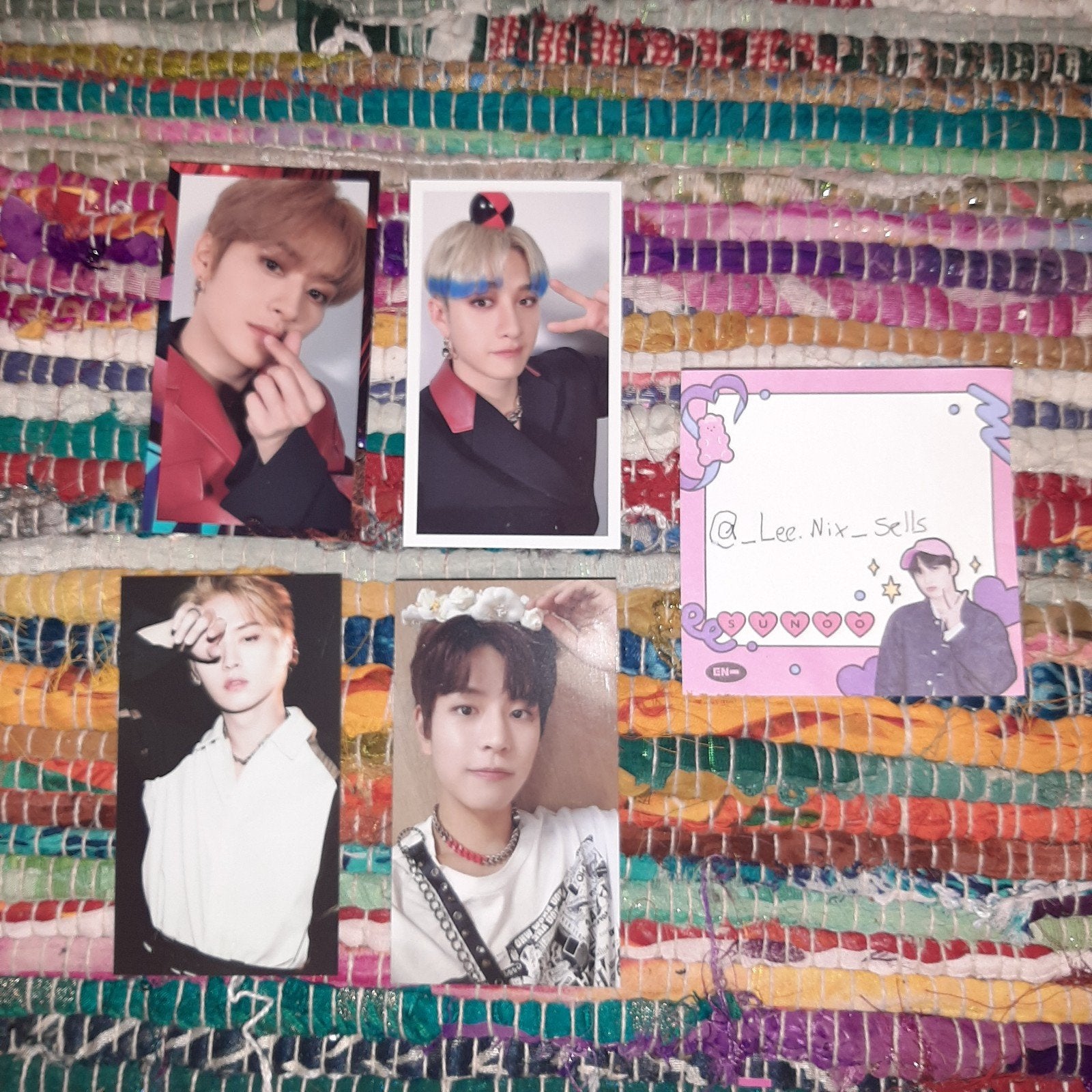 Stray kids japanese photocards ( set voor €40 ), Ophalen of Verzenden, Zo goed als nieuw, Foto of Kaart