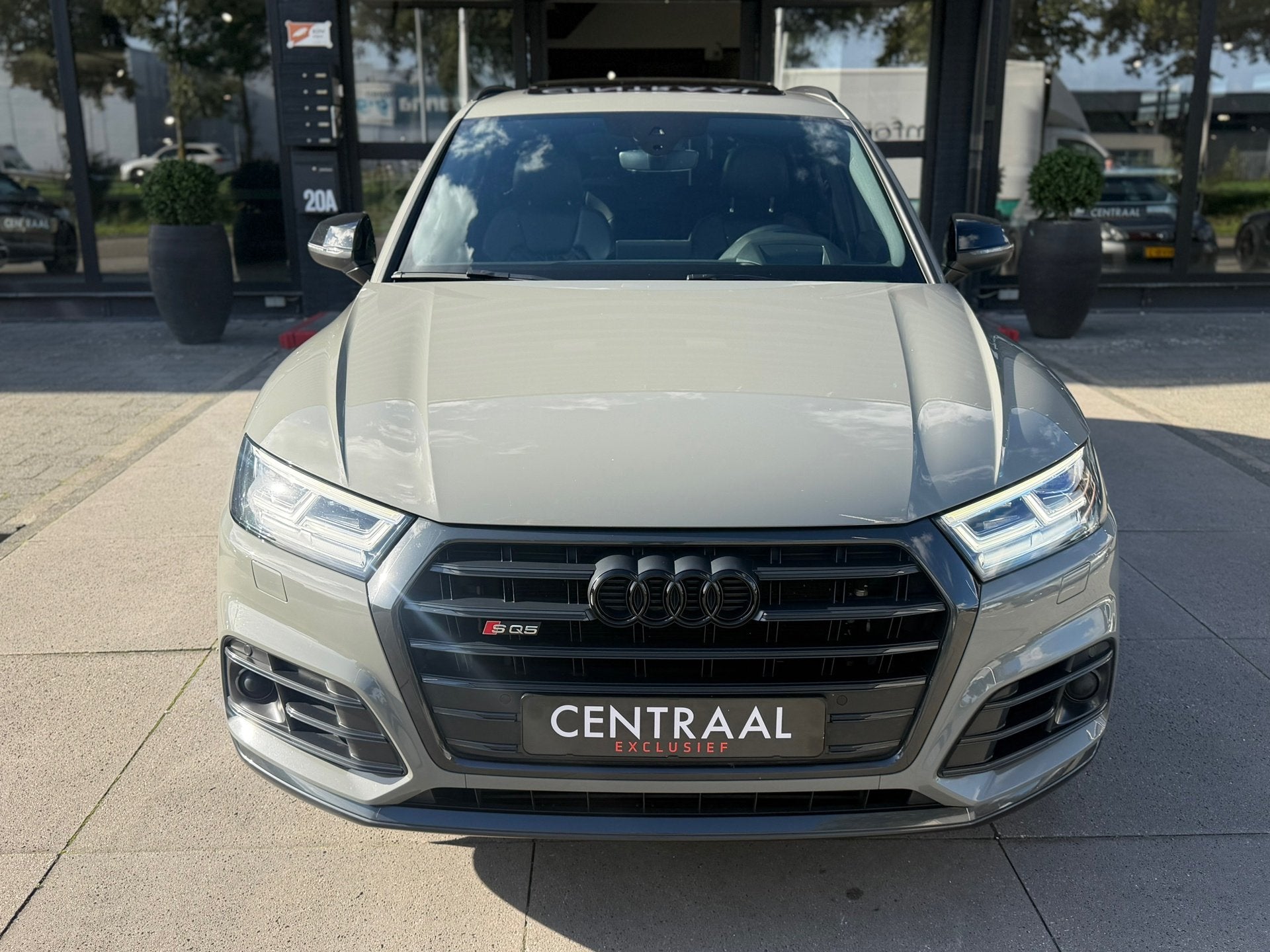 Audi SQ5 3.0 TFSI SQ5 quattro Pano|B&O|Memory|Luchtvering|BT, Auto's, Automaat, Gebruikt, Zwart, 2995 cc