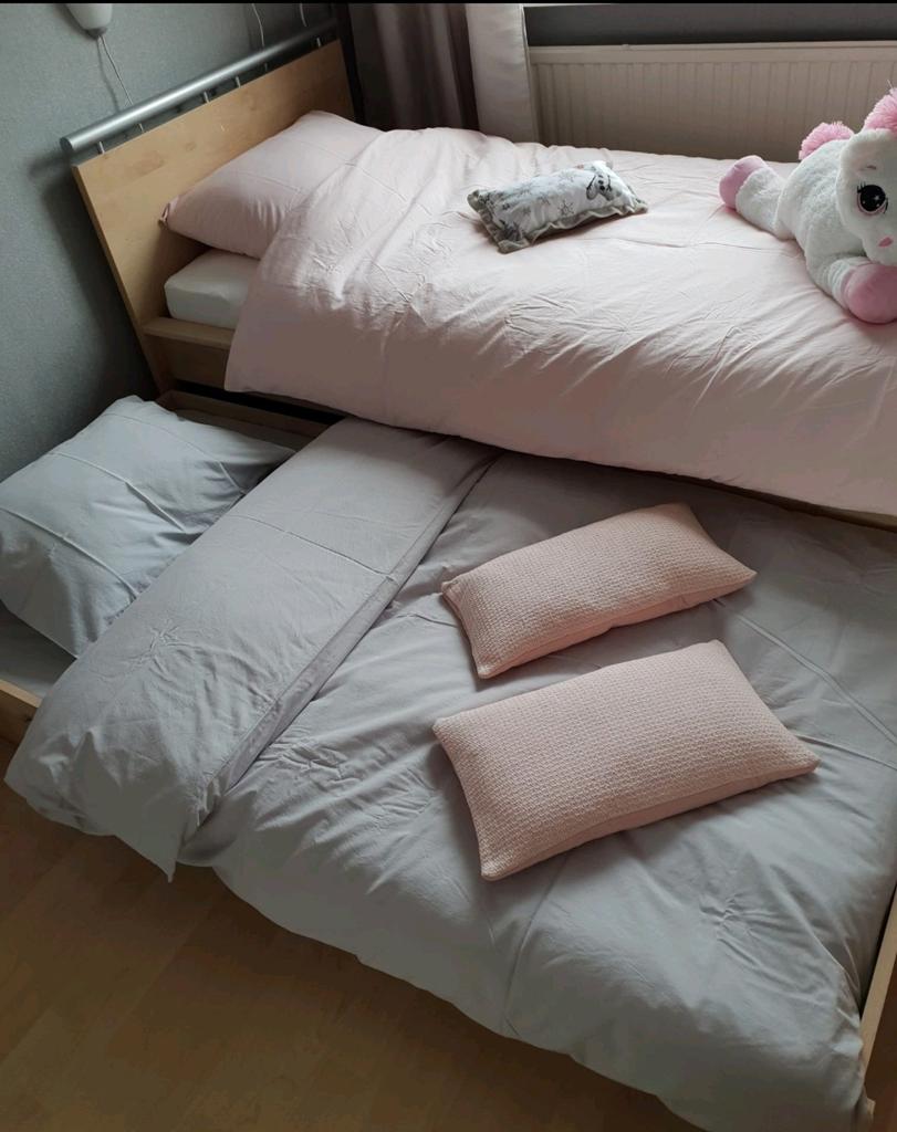 Gratis Bed, Ophalen, Gebruikt, 90 cm, Eenpersoons