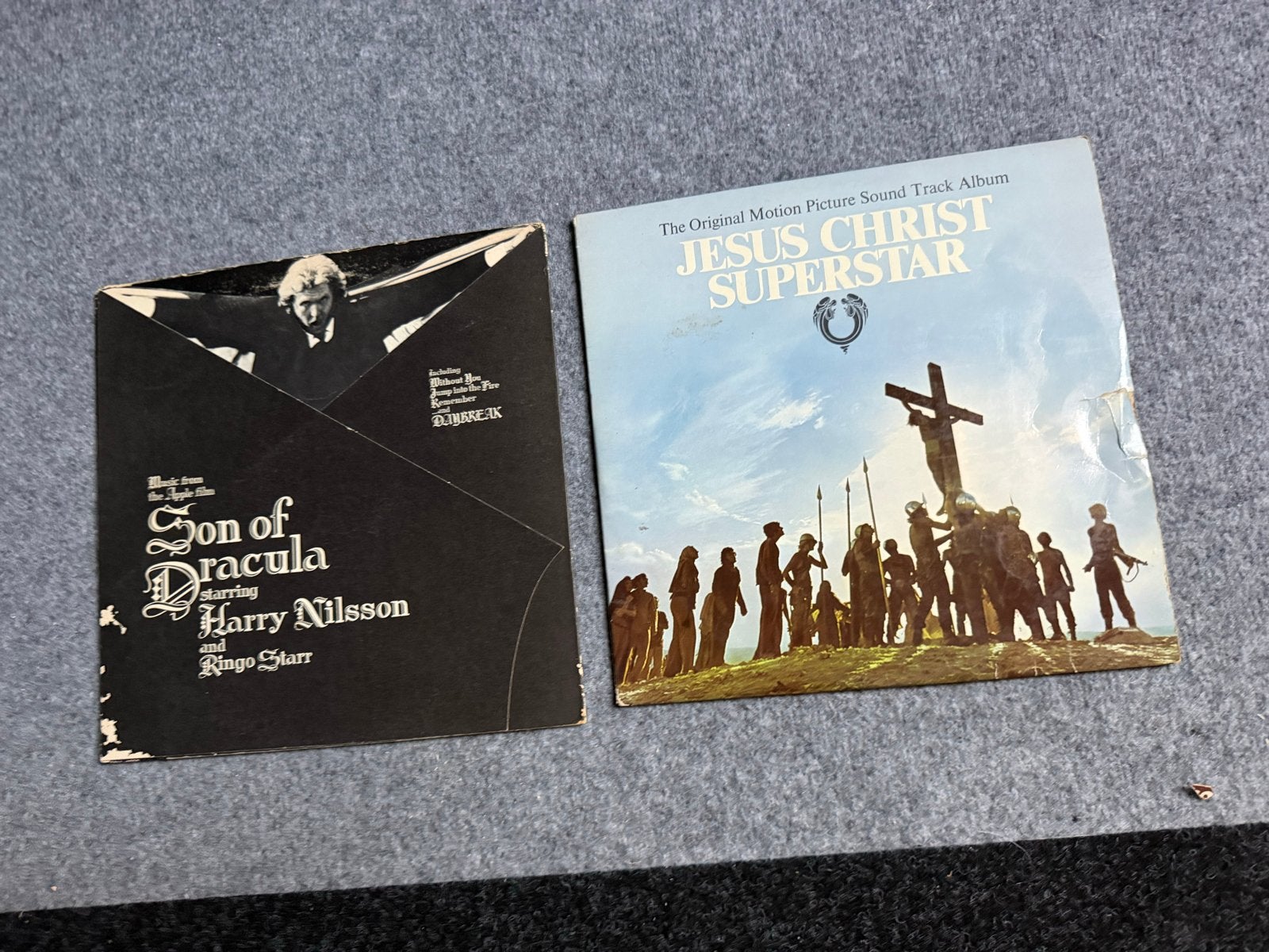 Jesus Christ Superstar & Son of Dracula Soundtracks LP's, LP, Gebruikt, Soundtrack, Ophalen of Verzenden