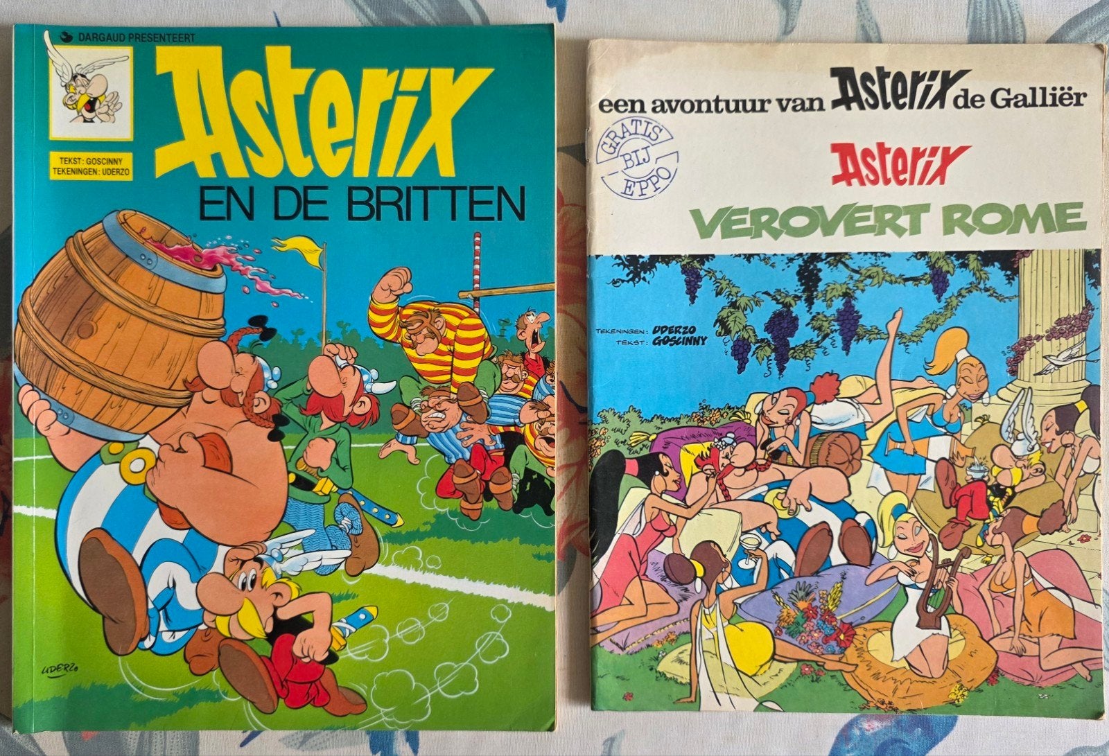Diverse stripboeken: o.a. Asterix, Boeken, Stripboeken, Meerdere stripboeken, Ophalen of Verzenden, Gelezen, Diverse auteurs (o.a. Goscinny, Uderzo, Graton)