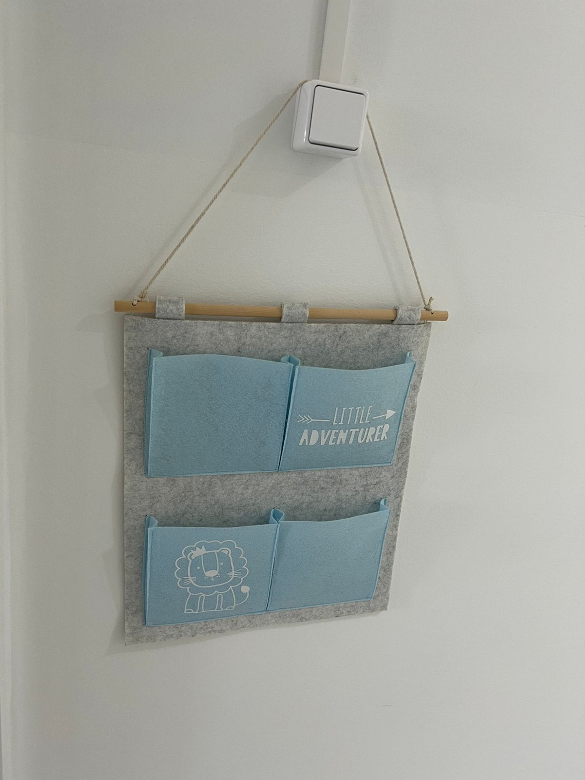 Babyartikelenhanger, Ophalen, Zo goed als nieuw