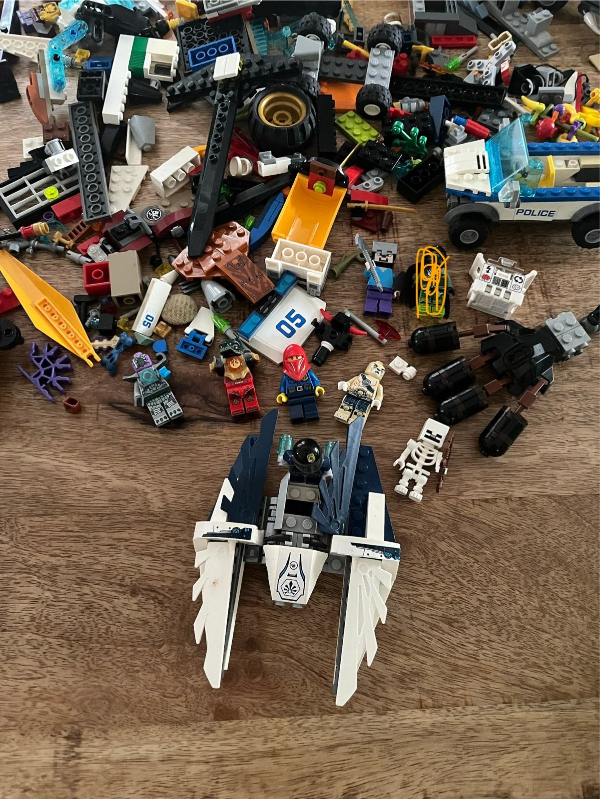 Grote partij diverse LEGO met minifiguren en voertuigen, Inclusief minifiguren, Gebruikt, Lego, Ophalen of Verzenden