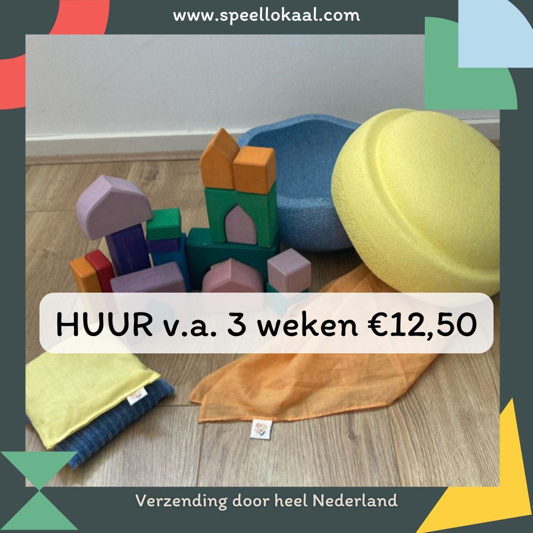 SPEELGOED HUREN | Open einde | Stapelstein Grimm’s, Ophalen of Verzenden, Jongen of Meisje