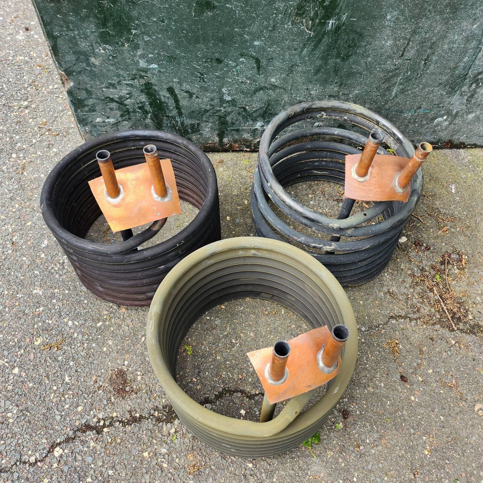 Zwembad Warmtewisselaar spiraal van CV boiler koper, Doe-het-zelf en Verbouw, Gebruikt, Minder dan 30 cm, Overige typen, Minder dan 60 cm
