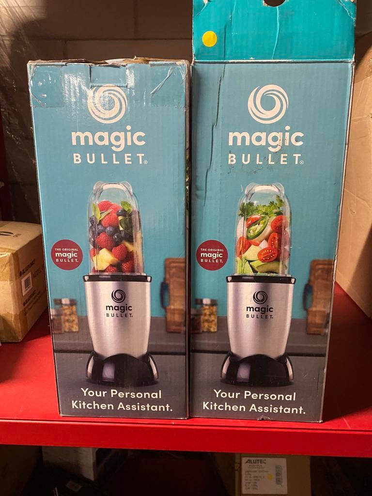 Magic Bullet Blender - Doos licht beschadigd, Witgoed en Apparatuur, Blenders, Nieuw, Blender, Ophalen