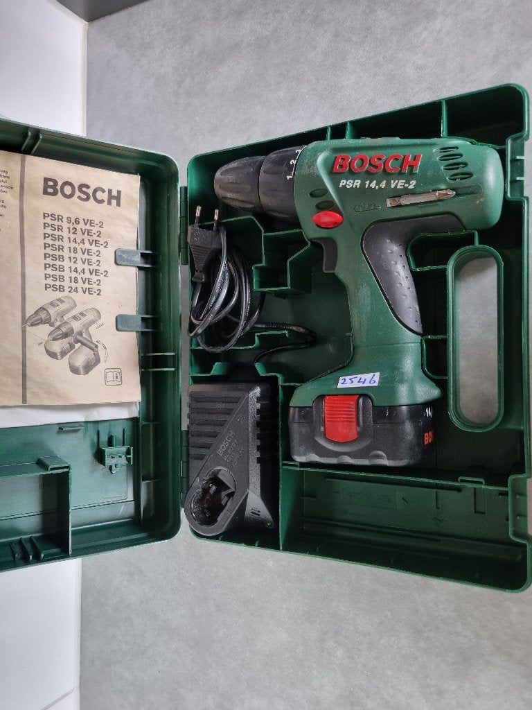 Bocsh accu boormachine 14,4 volt, Doe-het-zelf en Verbouw, Ophalen of Verzenden, Zo goed als nieuw, Boormachine