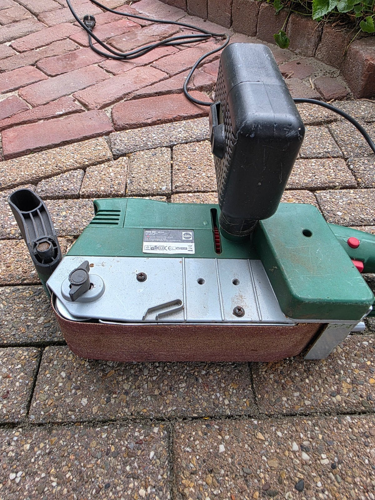 Bandschuurmachine parkside  ,, werkt super, Ophalen, Minder dan 600 watt, Bandschuurmachine